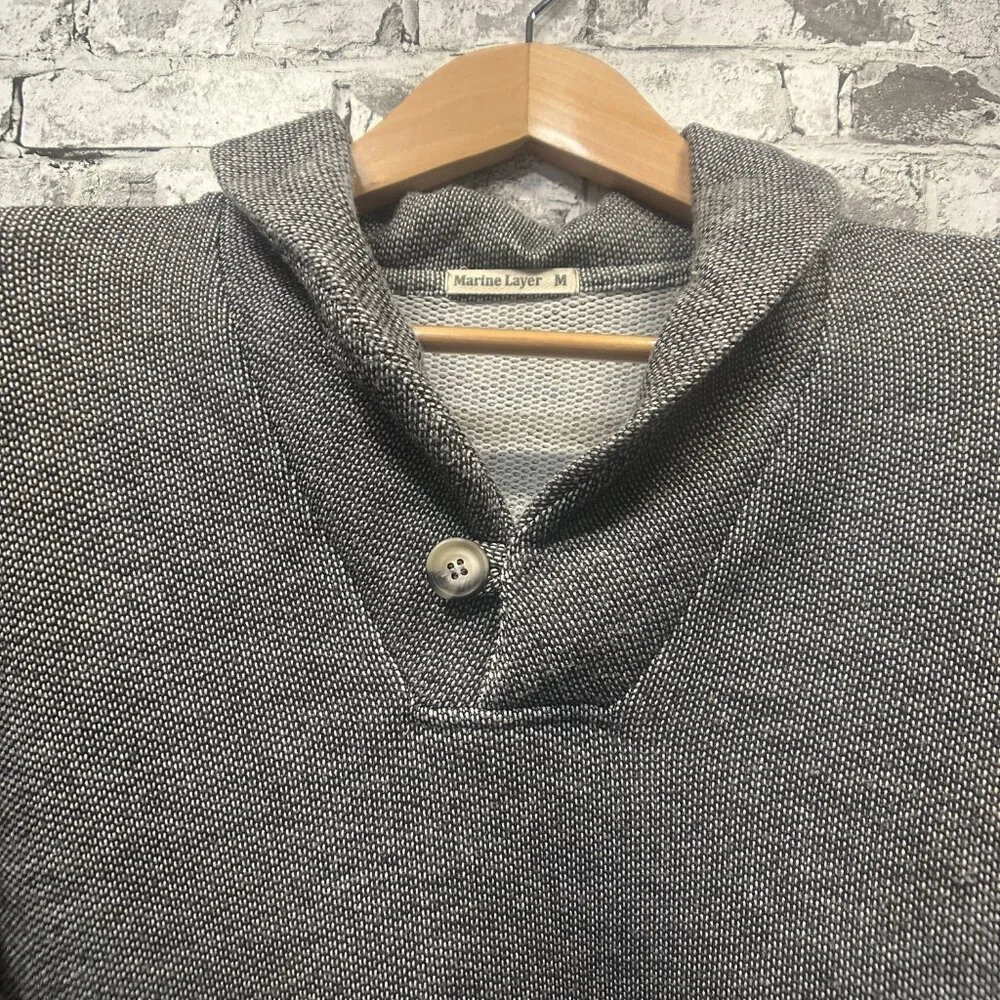 EUC Marine Layer Men's Cowl Neck Sweater Size Medium